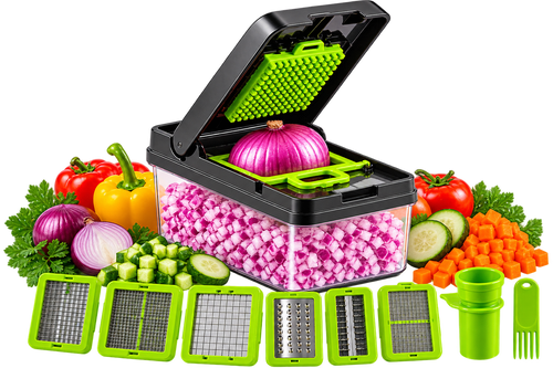 14-in-1 vegetable chopper and slicer